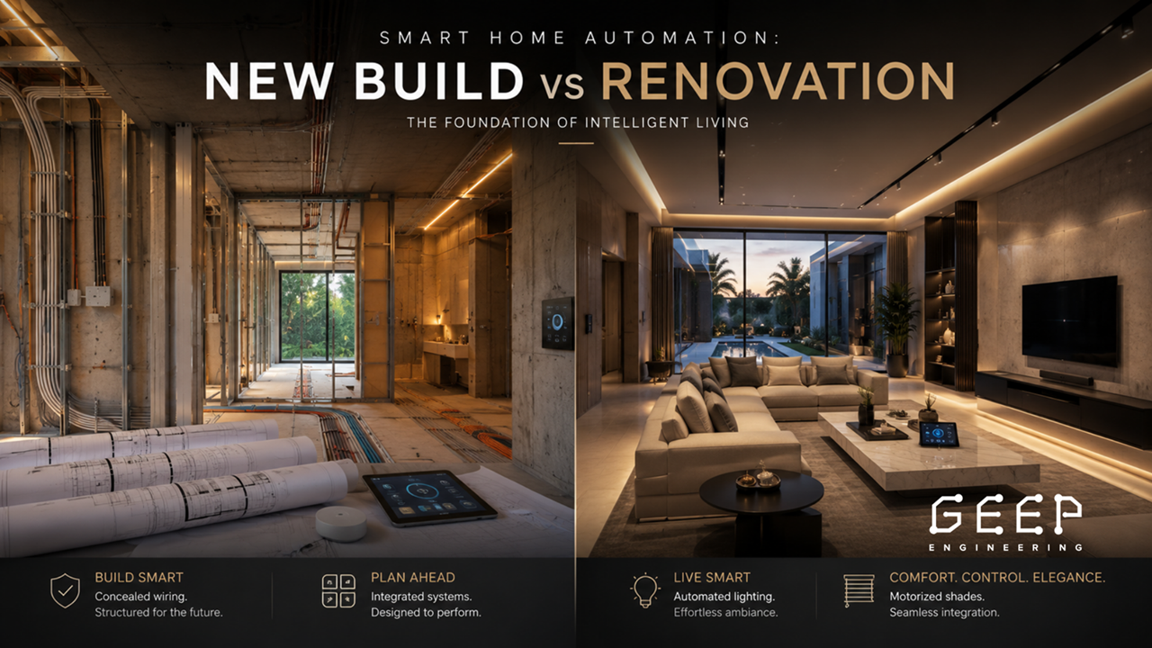 Smart Home Automation in Lagos: New Build vs Renovation